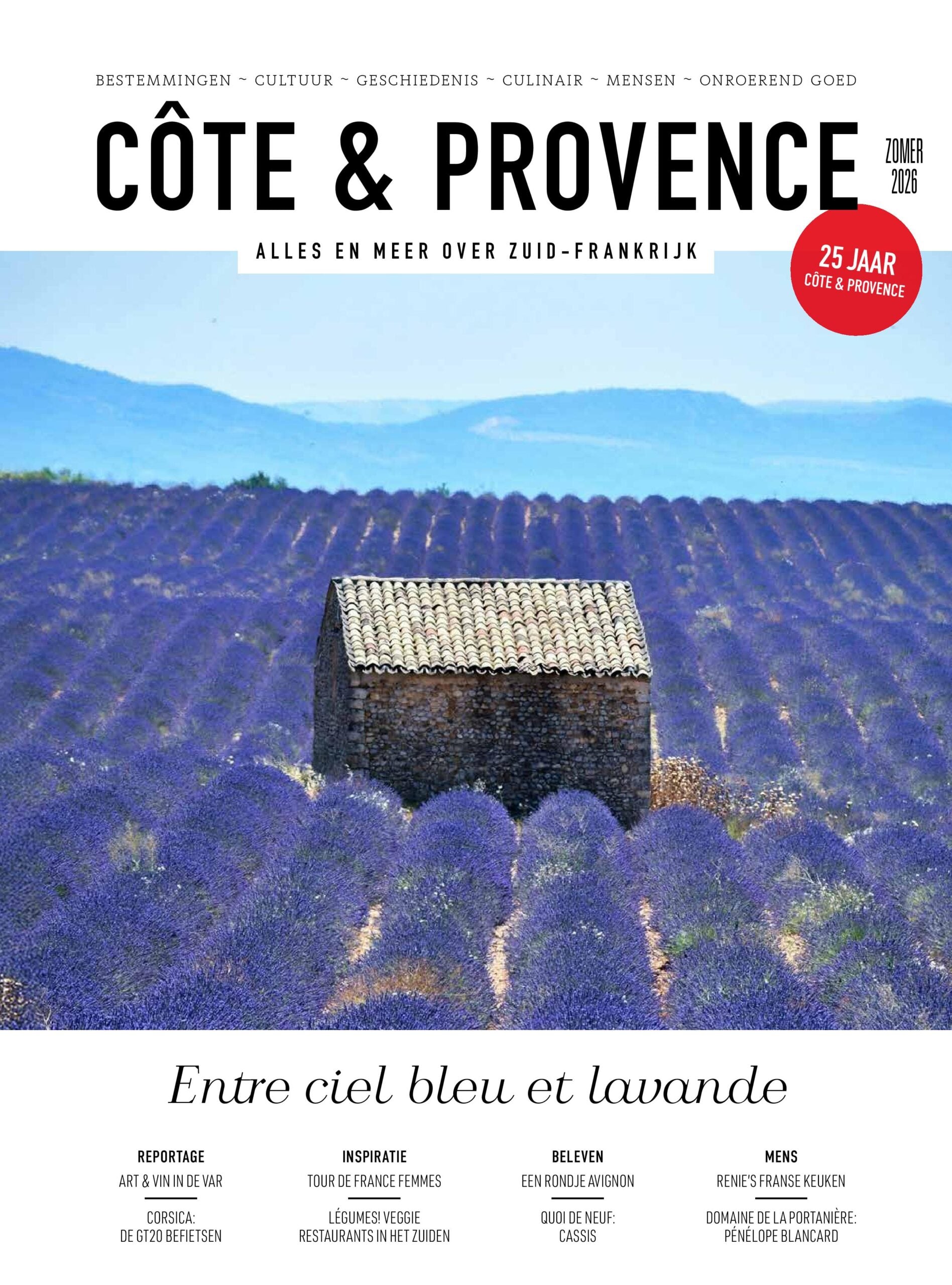 Actuele editie Côte & Provence als cadeau bij abonnement